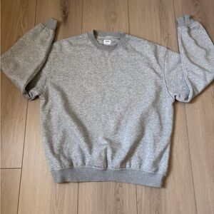Cotton On Heather Gray Crewneck Sweater